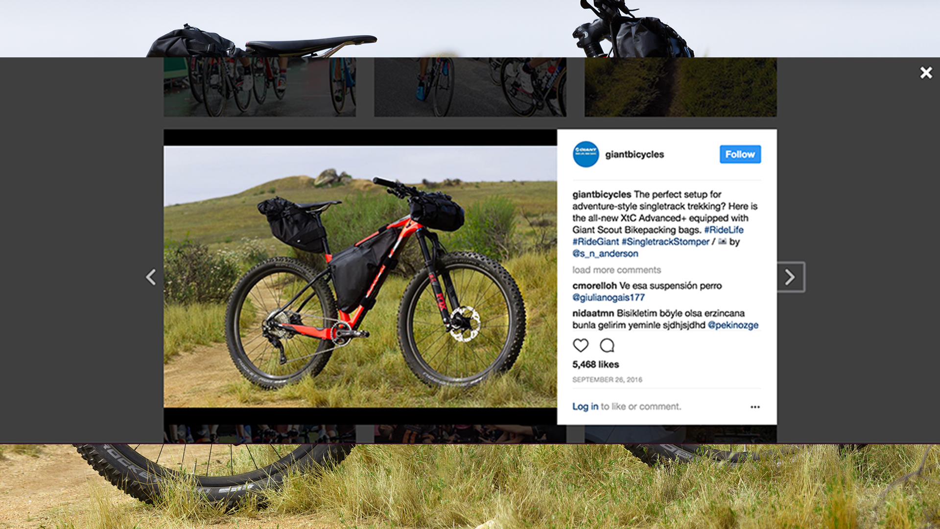 2016 Giant Bicycles, xtc advanced 27.5+