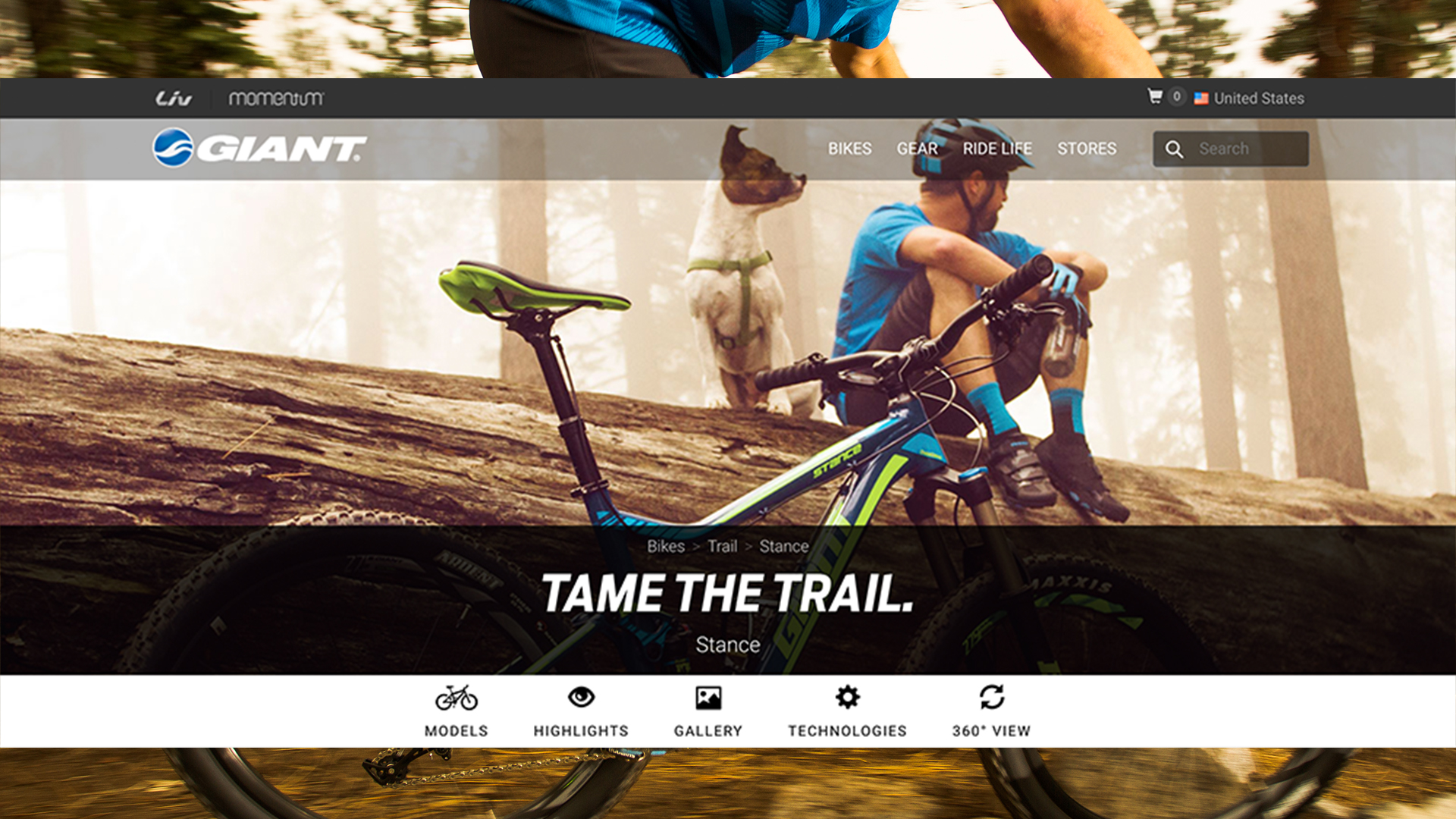 2016 Giant Bicycles, stance adv