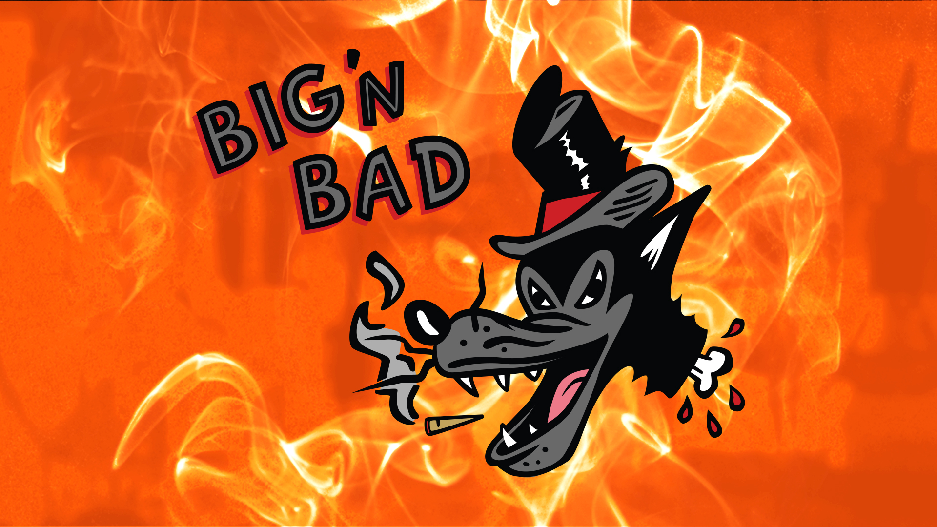 big bad wold closeup