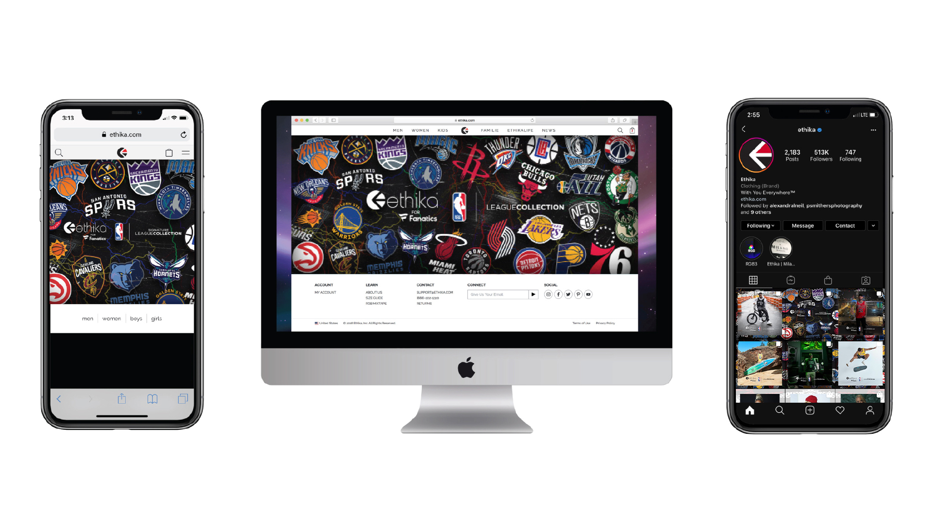 ethika fanatics nba launch