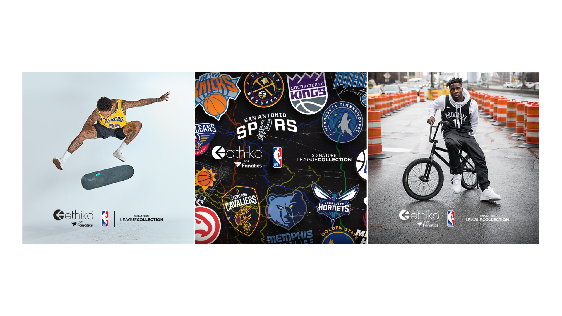 ethika fanatics nba social selection