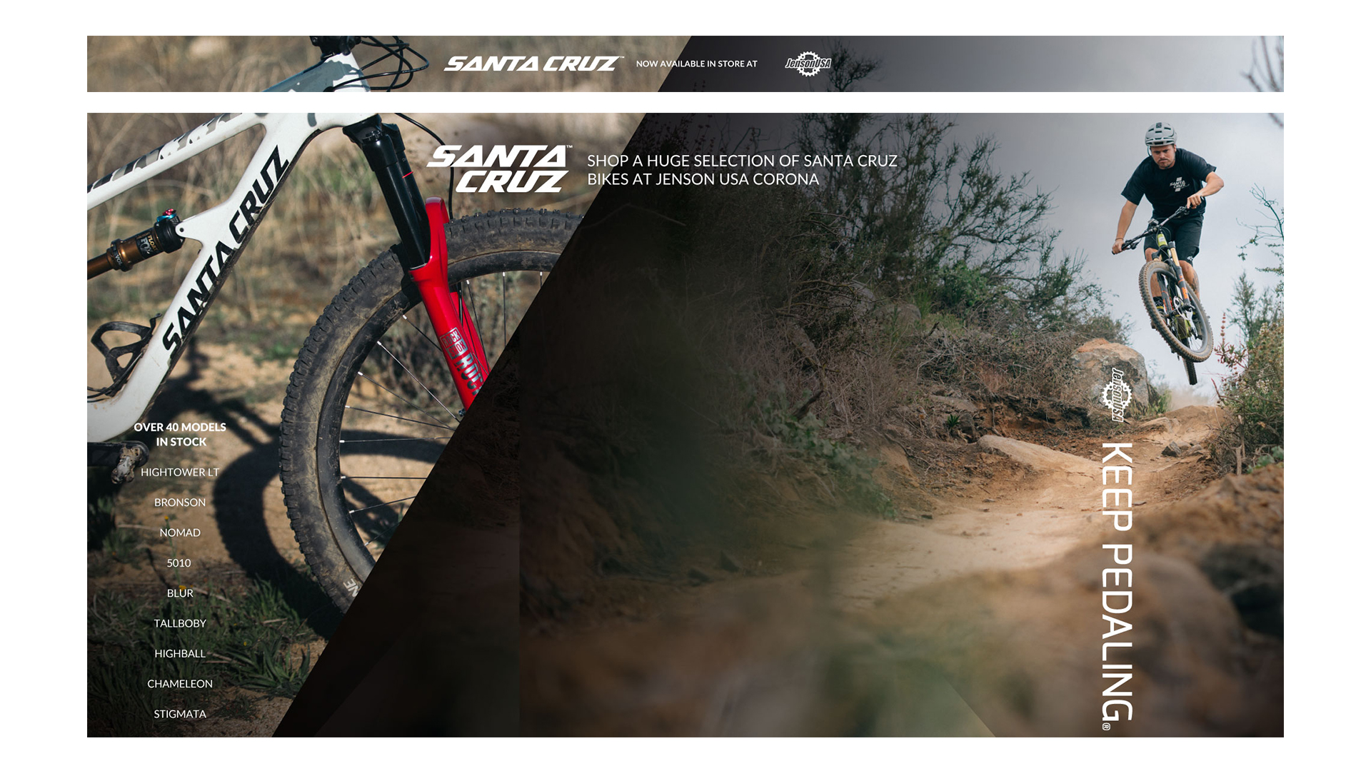 now carrying santa cruz bikes pinkbike takeover