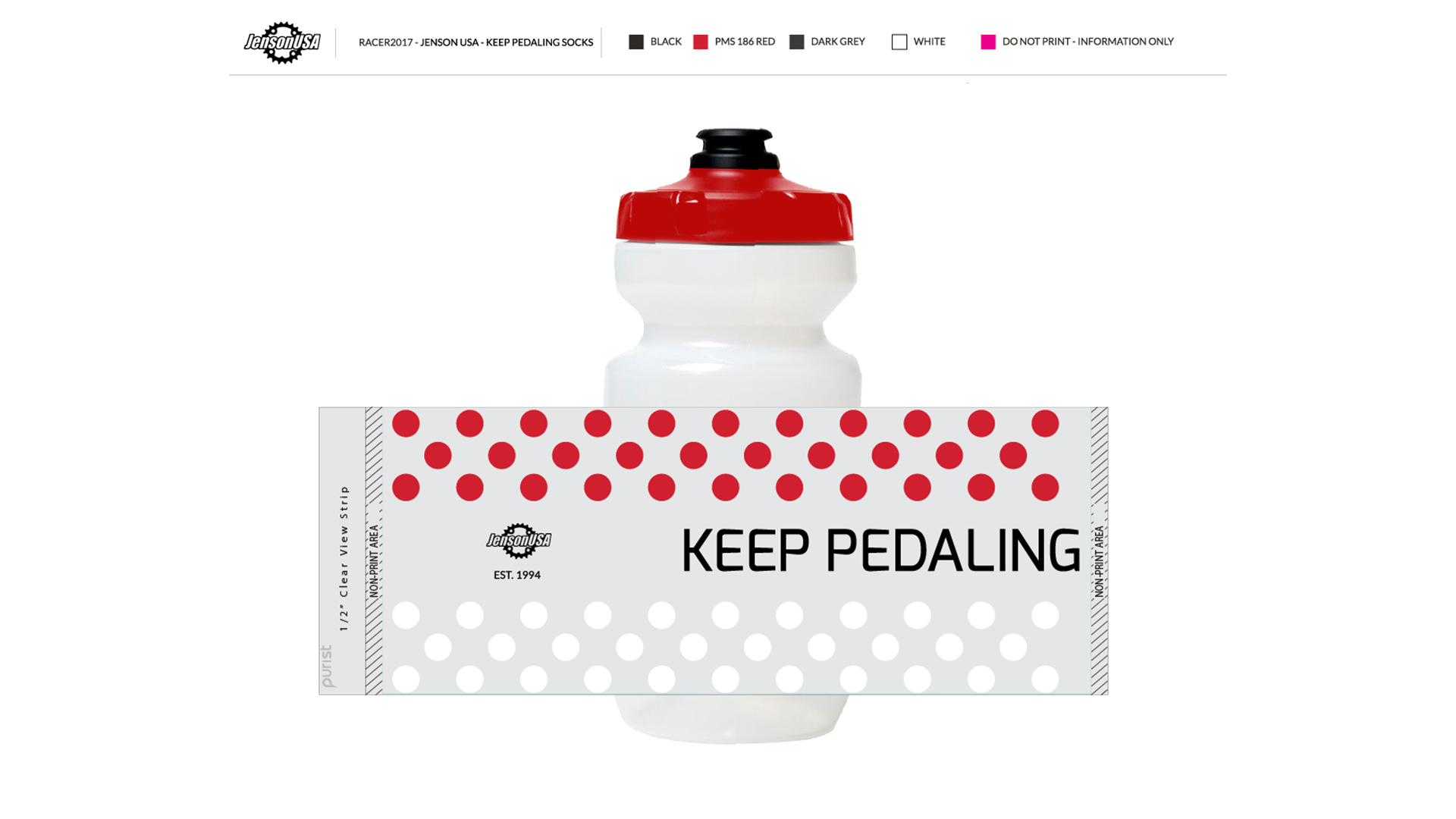Jenson USA - Purist bottles