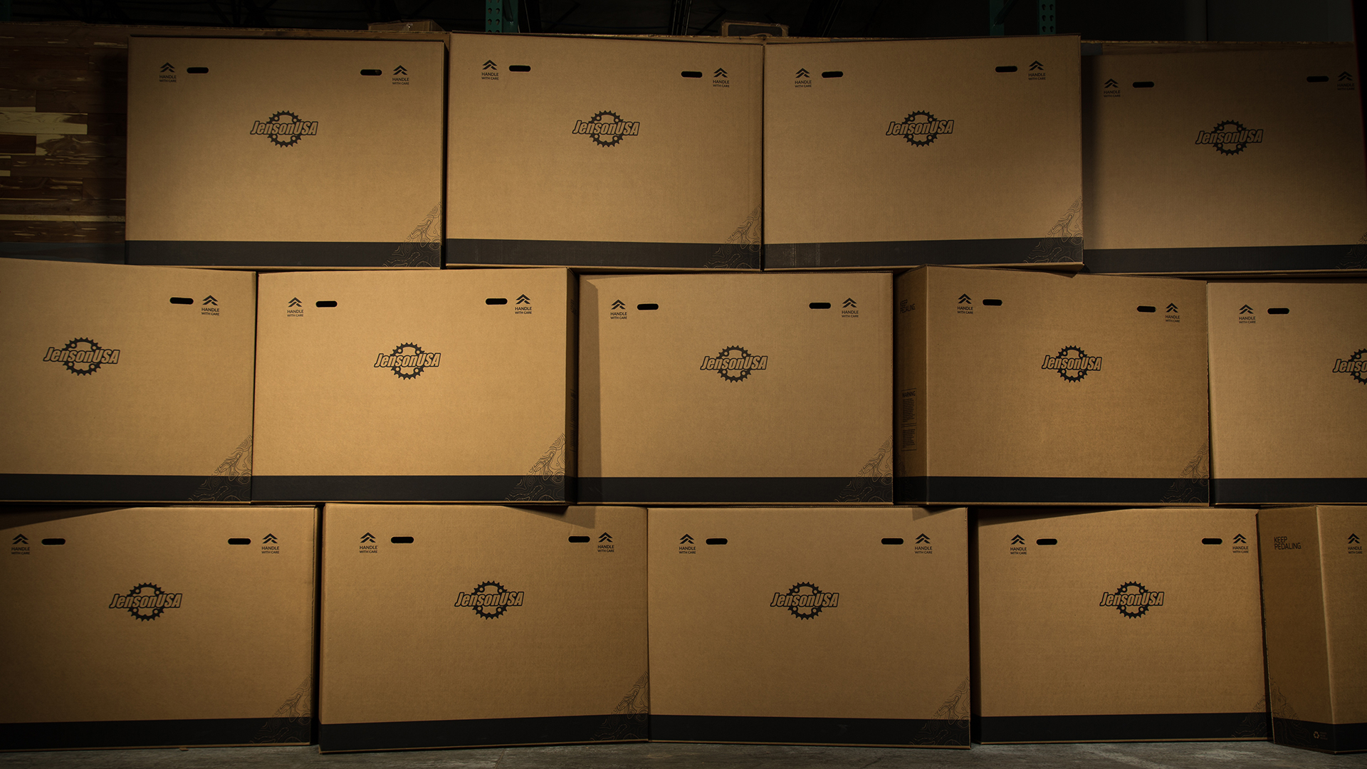 shipping box wall texture
