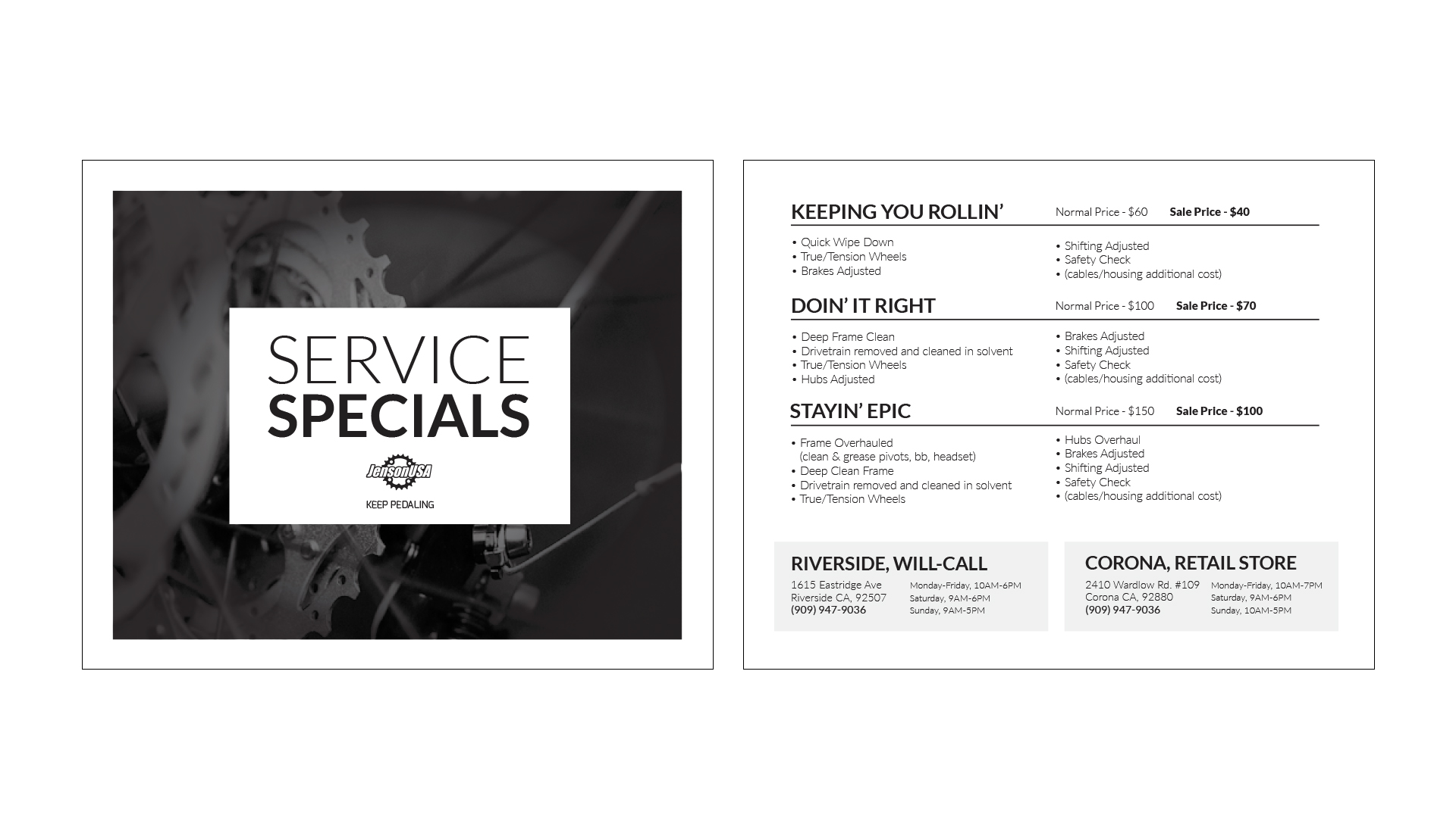 design, layout of post card