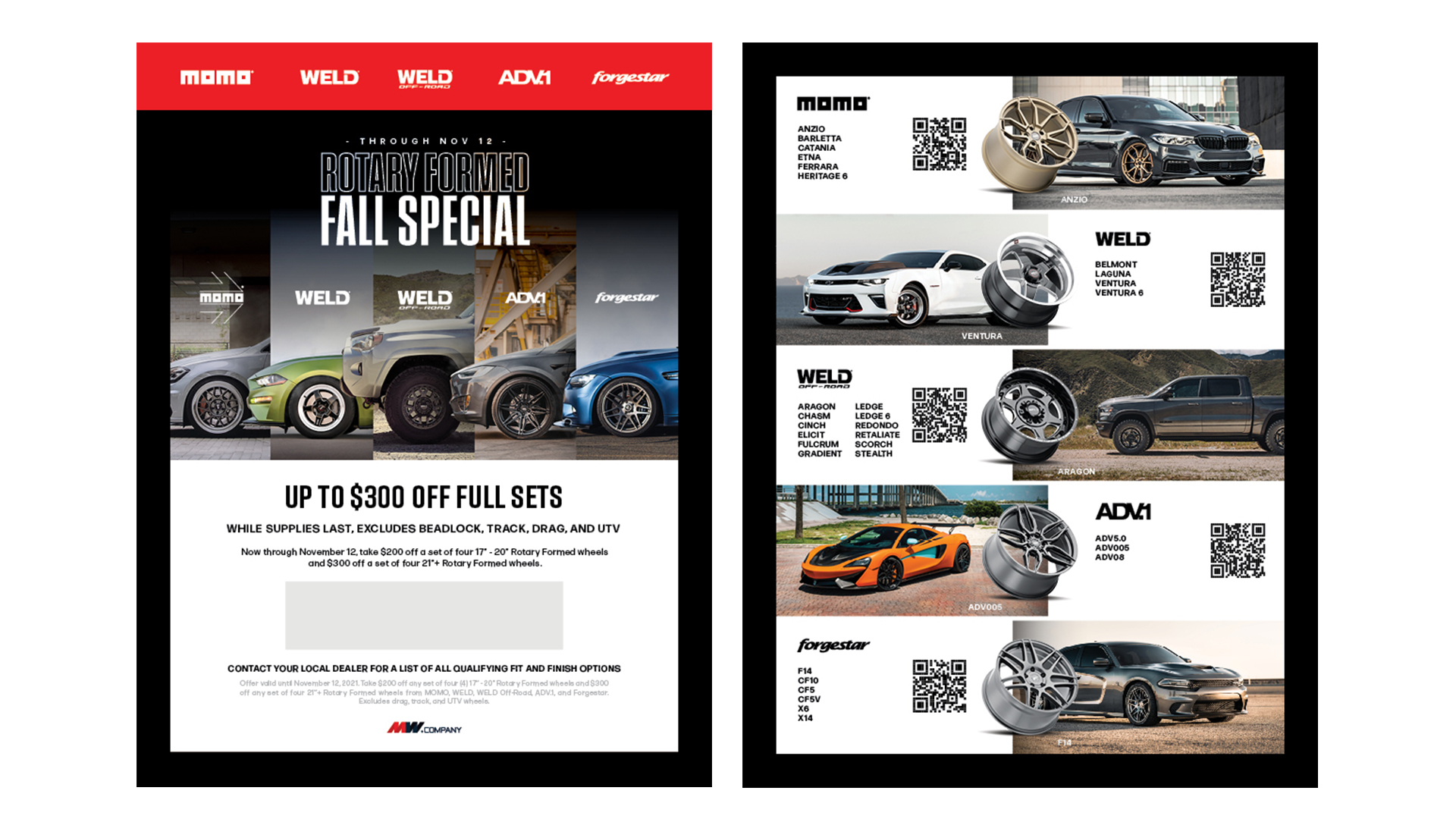 fall promo flyer