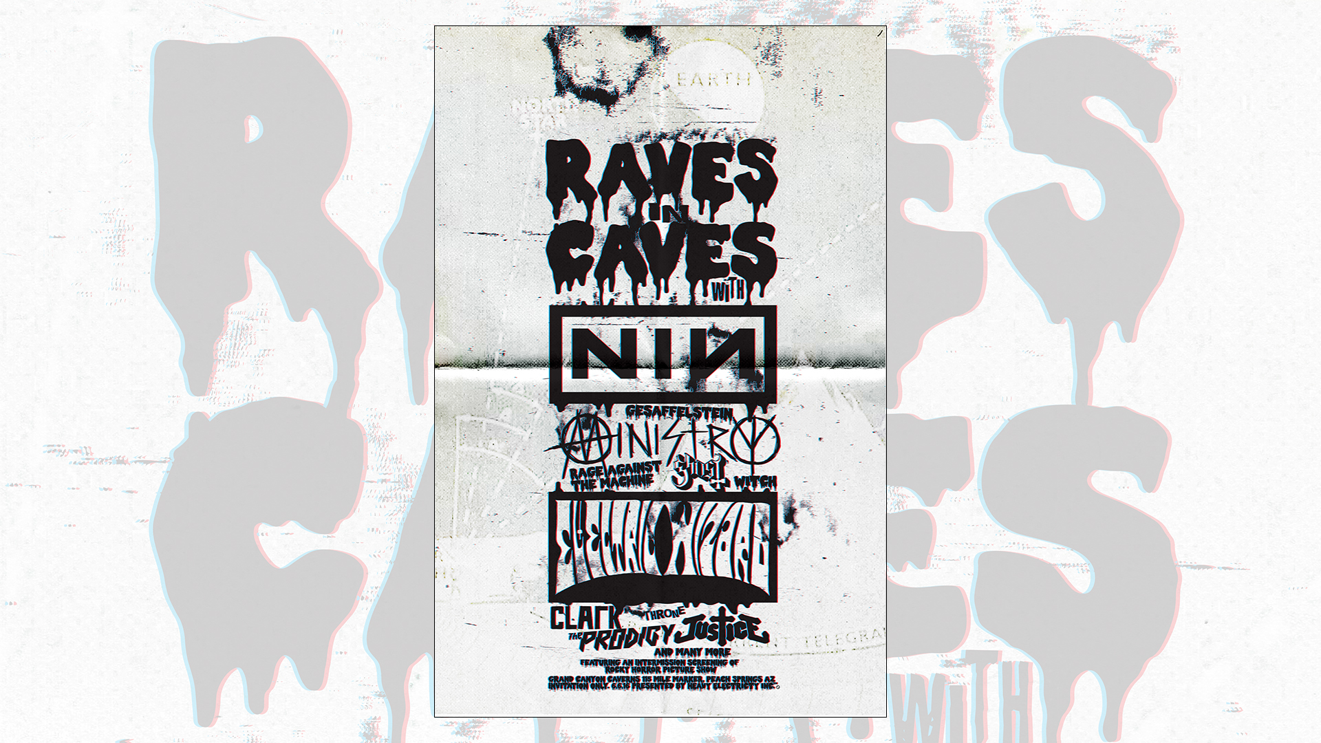 fictional event poster
